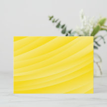BLANK CREATE YOUR OWN YELLOW INVITATION