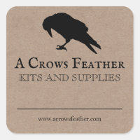 Blank Crow Spell Herb Crystal Product Labels