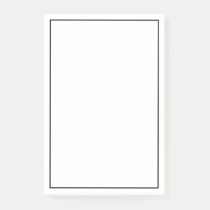 Blank Custom Colour Post-it Notes