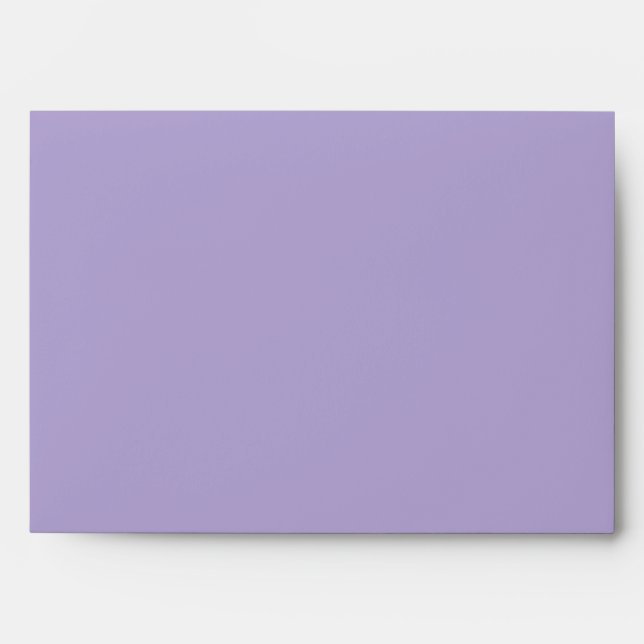 Blank Customisable Purple and Lavender Envelope (Front)