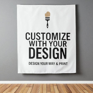 Blank Customised 34x40" Company Personalised  Tapestry