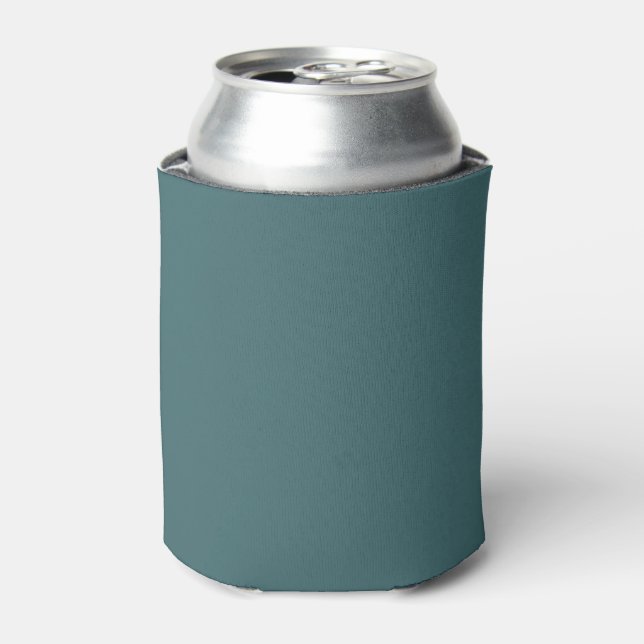 Blank Cyan Can Cooler (Can Front)