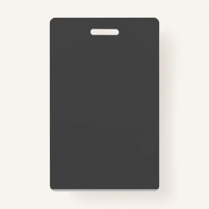 Blank DIY Template add your TEXT n PHOTO Image ID Badge