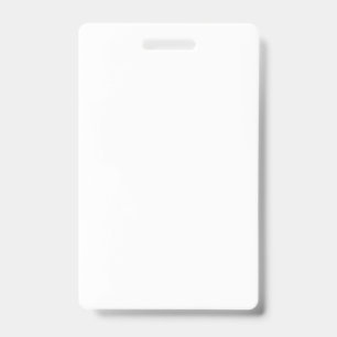 Blank DIY Template add your TEXT n PHOTO Image ID Badge