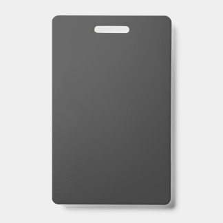 Blank DIY Template add your TEXT n PHOTO Image ID Badge