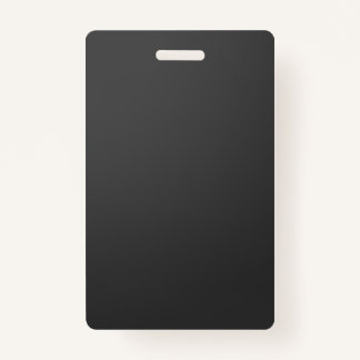 Blank DIY Template add your TEXT n PHOTO Image ID Badge