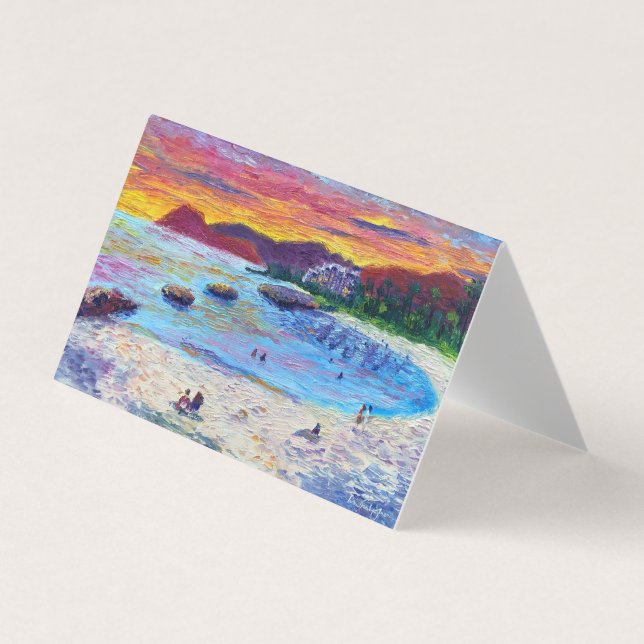 Blank Elaine’s Hawaiian Sunset Lagoon 4 (Front)
