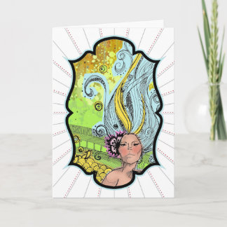 BLANK EUPHORIA GREETING CARD