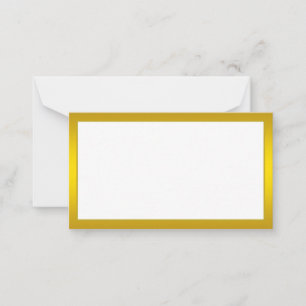 Blank Gold Mummy Advice Card Wedding, Wife, Bride