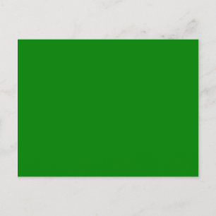 Blank Green Postcard