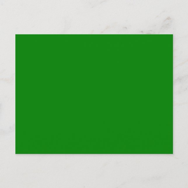 Blank Green Postcard (Front)