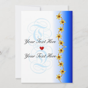 Blank Greeting Card
