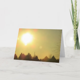 Blank Greeting Card