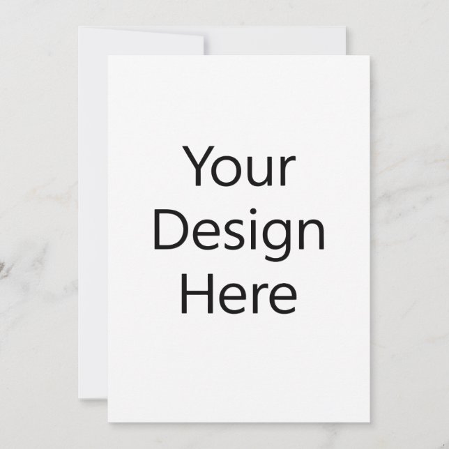 Blank Greeting Card (Front)