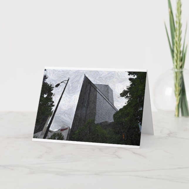 Blank Greeting Card (Front)