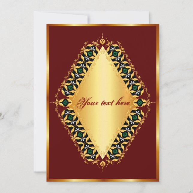 Blank Greeting Card (Front)