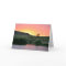 Blank Greeting Card with Desert Sunset photo