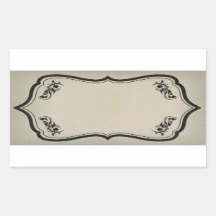 Blank Halloween Jar Sticker Label