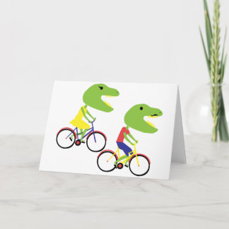 blank hipster dino card