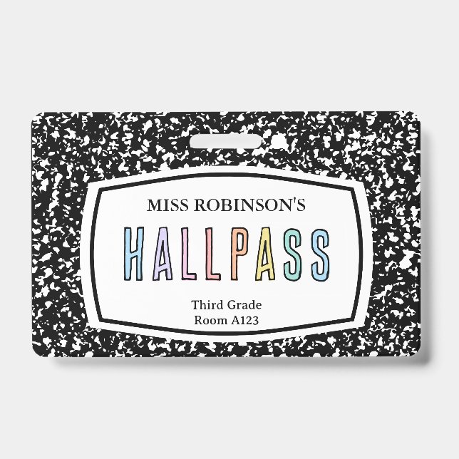 BLANK ID BADGE (Front)