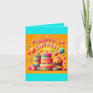 Blank Inside Birthday Card