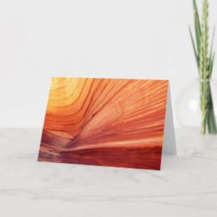 Blank Inside Card, Canyon Kissed by the Sun Card