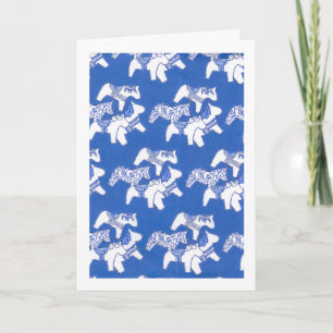 Blank Inside Horses Card