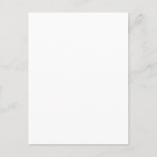 Blank items postcard