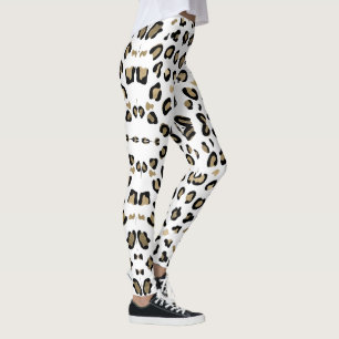 blank leopard leggings