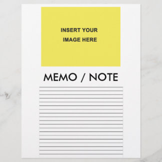 Blank Memo Note Form
