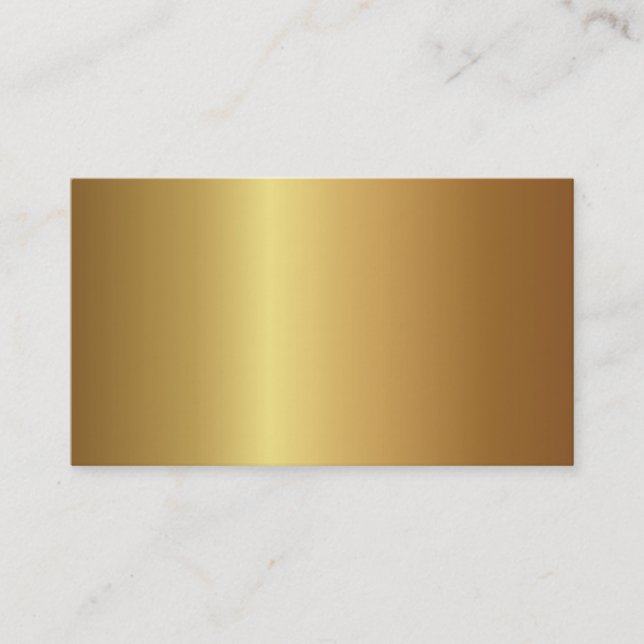 Blank Metallic Business Cards (Front)