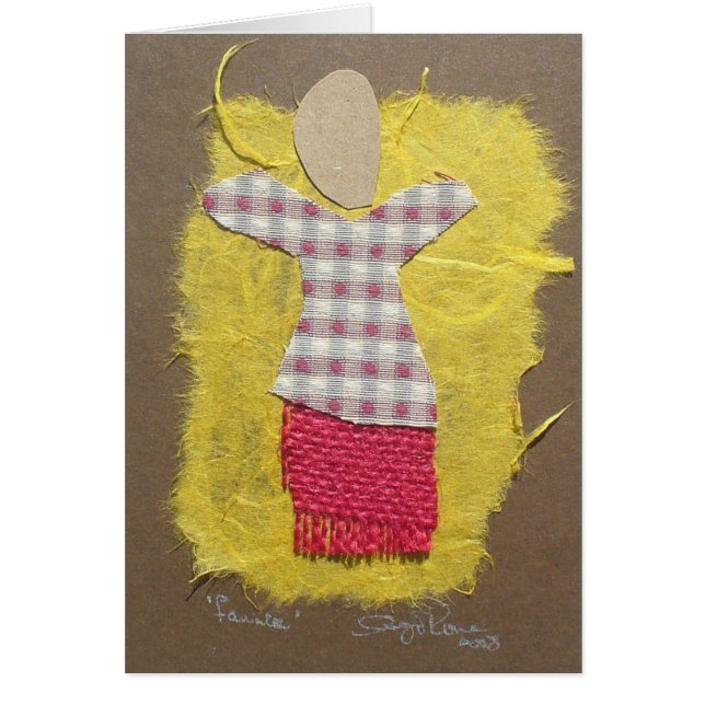 Blank Mixed Media Art Card (Front)