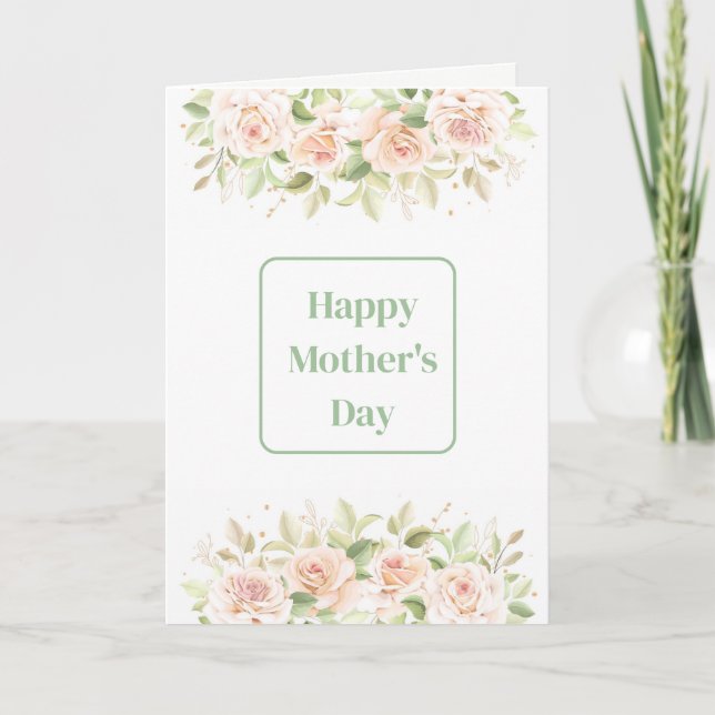 Blank Mother's Day Card (Front)