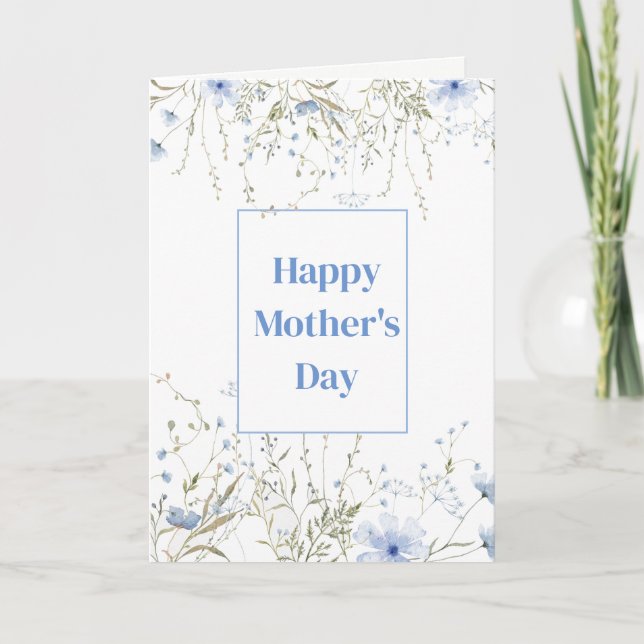 Blank Mother's Day Card (Front)