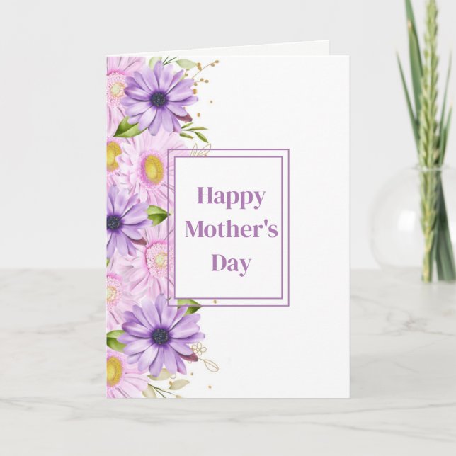 Blank Mother's Day Card (Front)