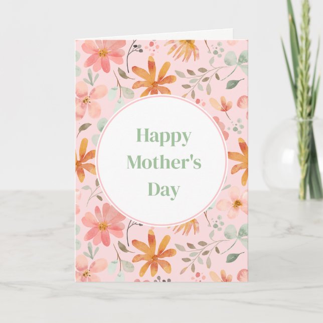 Blank Mother's Day Card (Front)