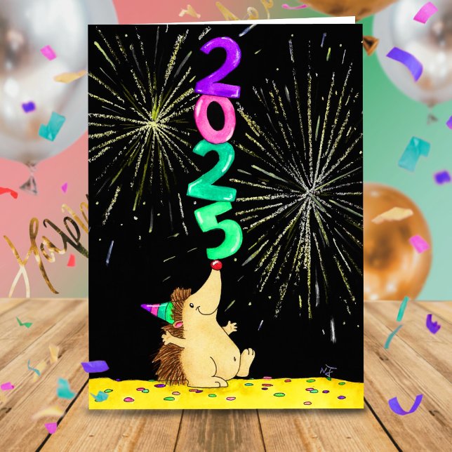 Blank New Year 2025 greeting card (Creator Uploaded)