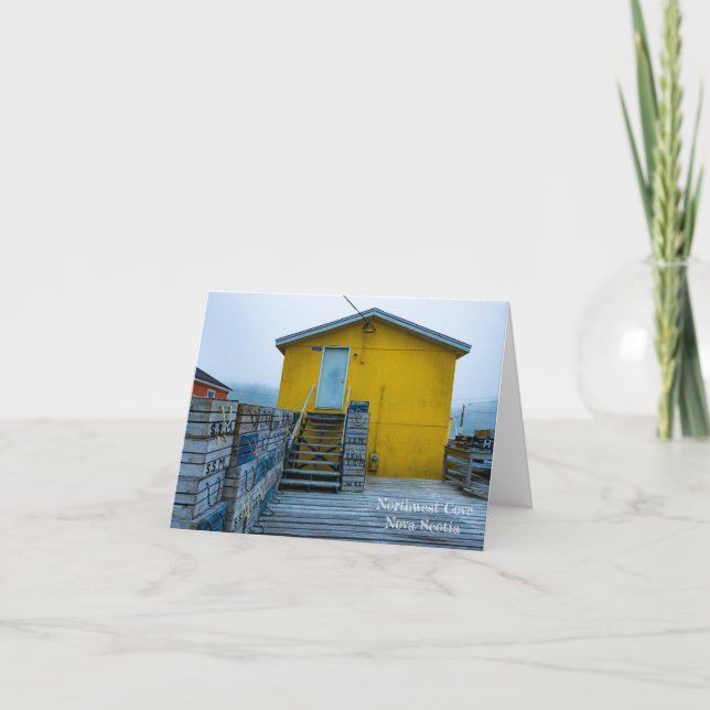 Blank Note Card - Northwest Cove NS (Front)