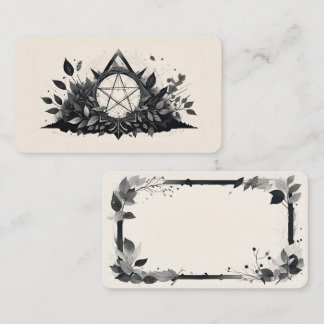 Blank Pentagram Oracle Cards
