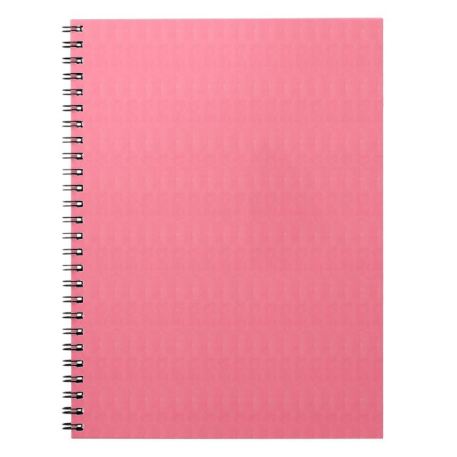 Blank Pink Texture Template diy ADD Text Image 99 Spiral Notebook (Front)