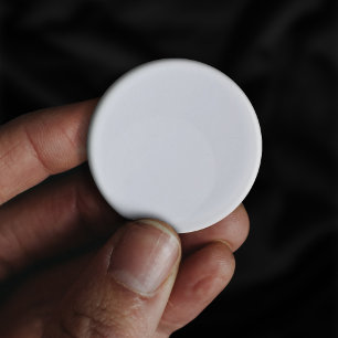 Blank Plain White 1.25" Sample Wedding 3 Cm Round Badge