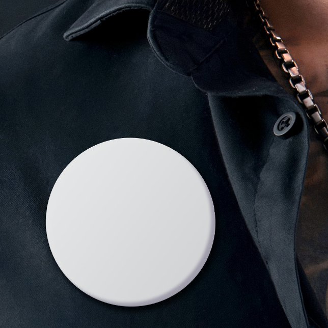 Blank Plain White 2.25" Diameter 6 Cm Round Badge (Plain white 2.25" badge that you can customize any way you want)