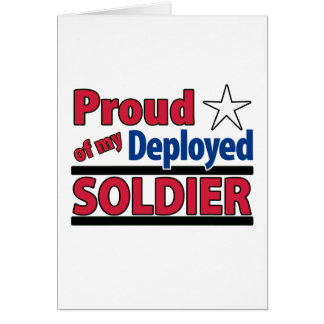 Blank Proud of my Deployed Soldier Card 2