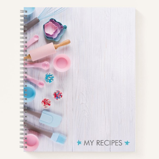 Blank Recipe Cook Book To Write In (Front)