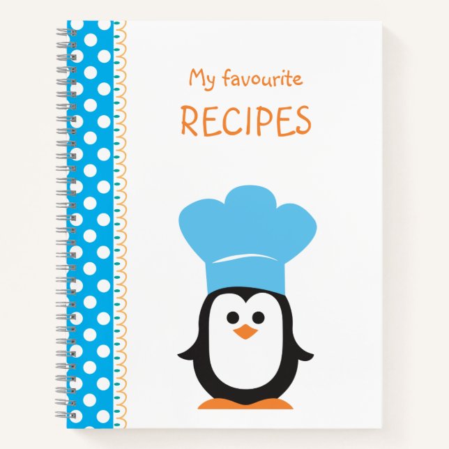 Blank Recipe Notebook To Write In (Front)