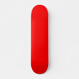 Blank Red Skateboard You Design Any Style or Size