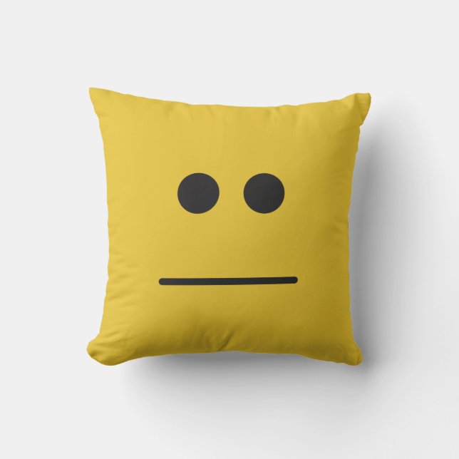 Blank Stare Cushion (Front)