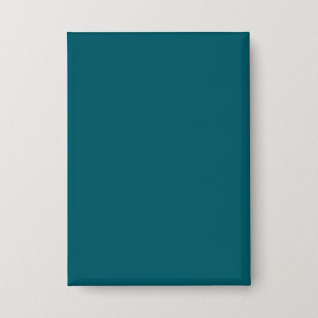 Blank Teal Rectangular Pin Badge Set (Front)