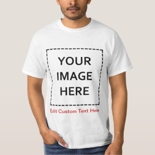 Blank Template Create Your Own T-Shirt