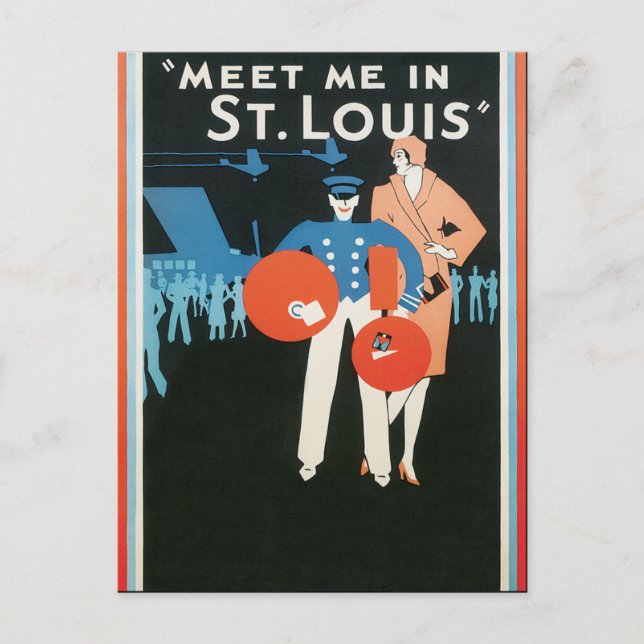 Blank Template - Meet Me In St.Louis Postcard (Front)
